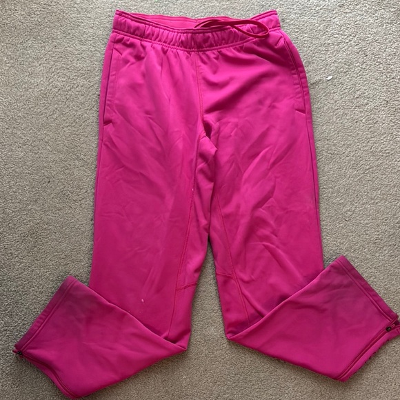 Nike Pink Sweatpants Relaxed Fit - Picture 1 of 4